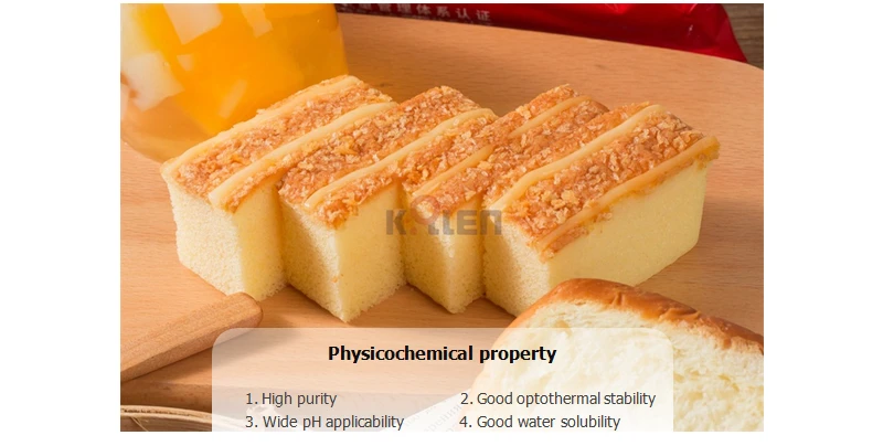 Monascus yellow for bakery